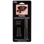 Matte Black Lipstick & Nail Polish - carnivalstore.de