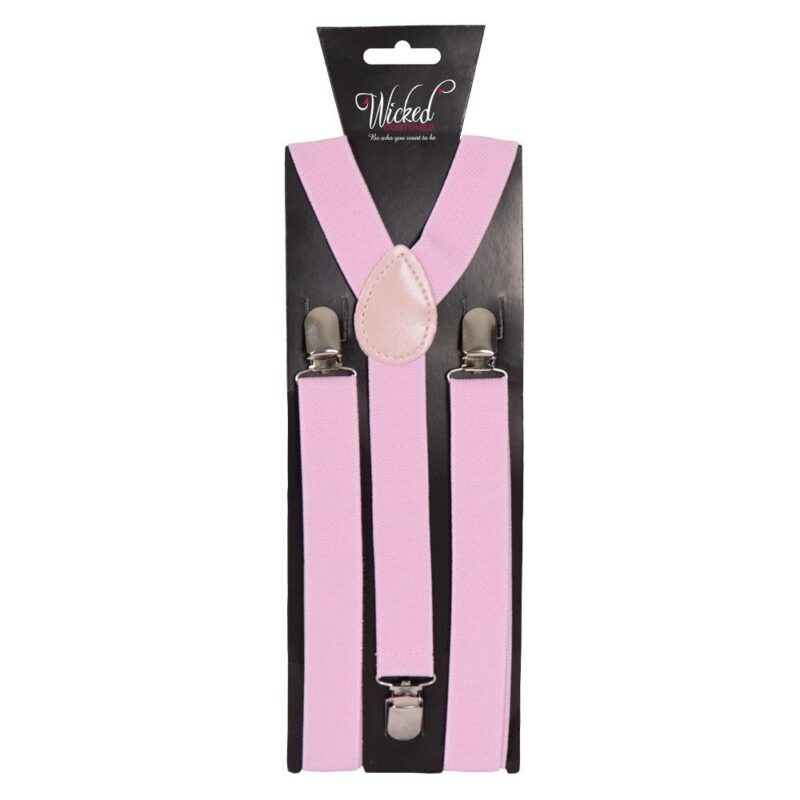 Elasticated Coloured Braces - Carnival Store GmbH
