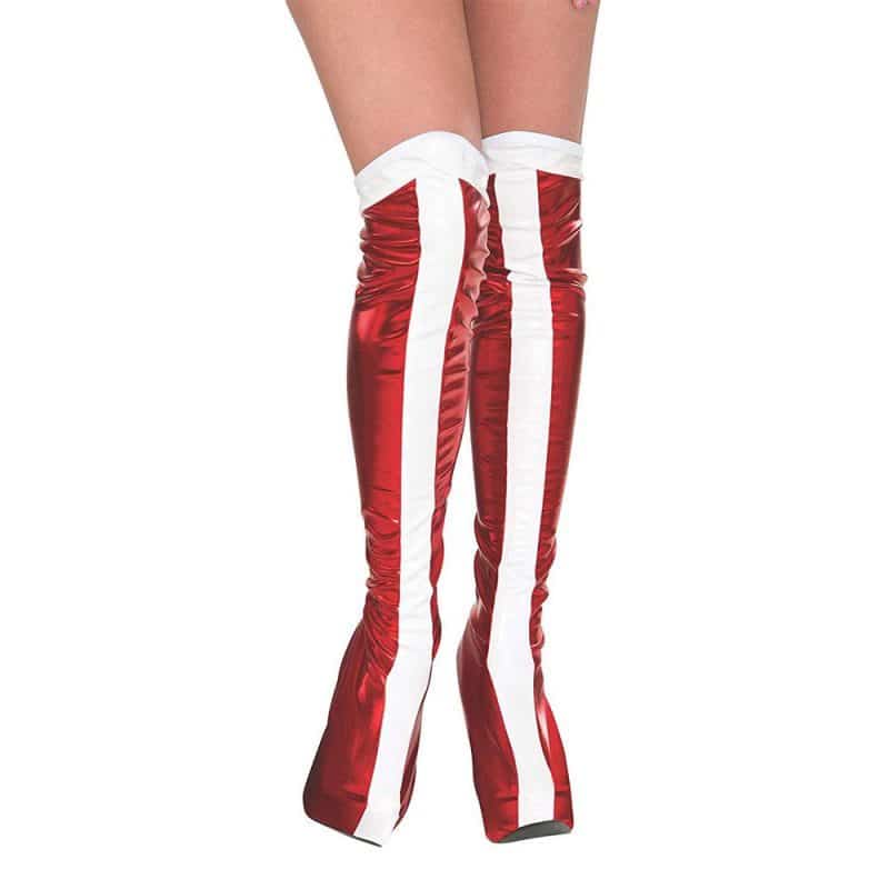 Wonder Woman-Überstiefel für Damen | Wonder Woman Støvletoppe - carnivalstore.de