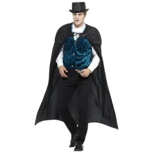 Herren Deluxe Jack der Lustmörder Kostüm | Deluxe Victorian Jack The Ripper Kostüm Black - carnivalstore.de