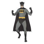 2. āda Batman Kostüm | Betmena 2nd Skin Black Jumpsuit Costume Adult - carnivalstore.de