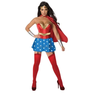 Generique Sexy Wonder Woman Kostium dla Damen | Kostium Wonder Woman - carnivalstore.de