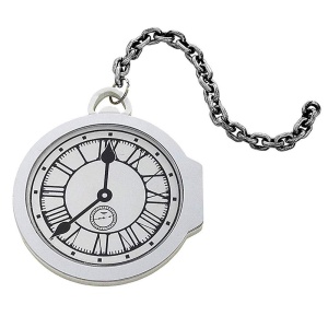 Übergroße Taschenuhr | Oversized Pocket Watch White Eva - carnivalstore.de