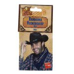 Unisex Western Kopf- Und Halstuch | Cowboy Bandana Blue Western Design – carnivalstore.de