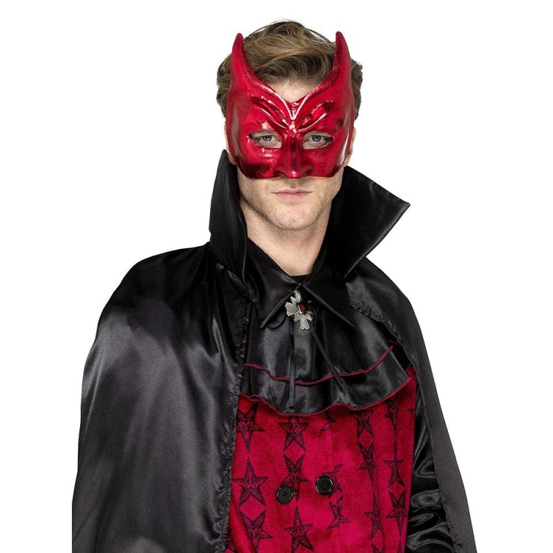 Ďábelská maska ​​na oči | Devil Masquerade Eyemask - carnivalstore.de