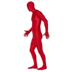 Herren Second Skin Kostüm in Rot | Teine nahaülikond, punane varjatud punniga – carnivalstore.de