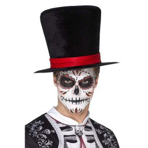 Tag des toten Zylinderhutes | Day of the Dead Top Hat - carnivalstore.de