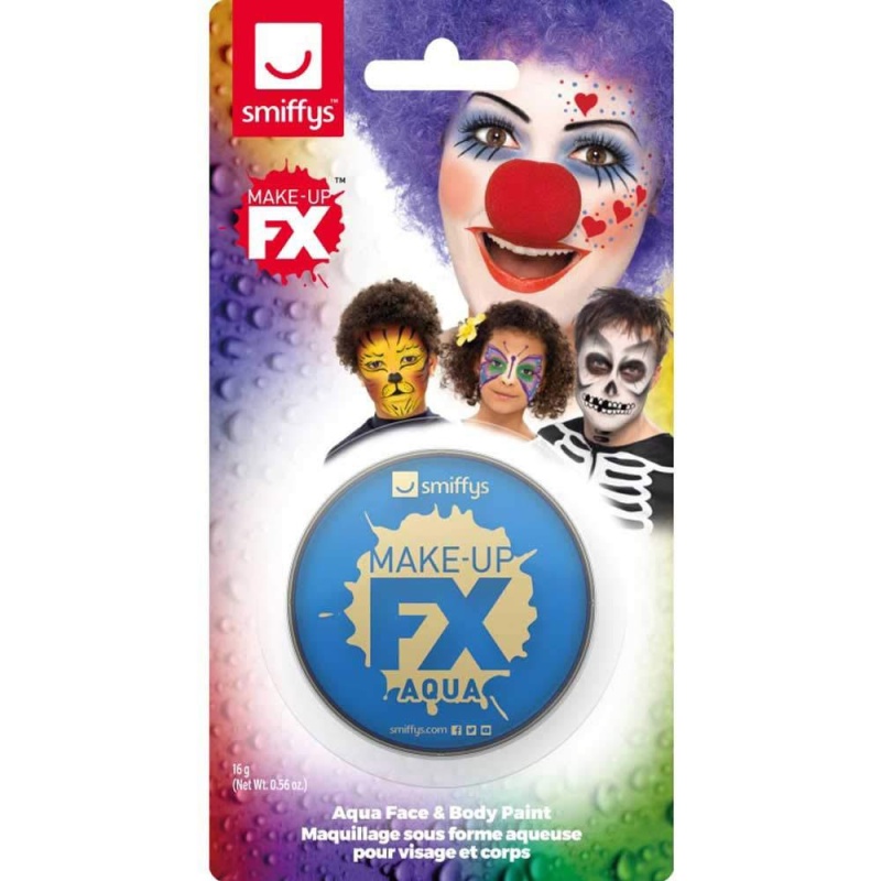 Maquiagem Unissex Royalblau | Make Up Fx On Display Card Royal Blue - Carnivalstore.de
