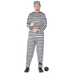 Herren Sträfling Kostüm | Convict Costume - carnivalstore.de