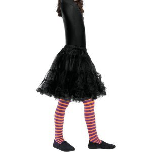 Kinder Mädchen Hexen Strumpfhose | Dziecięce rajstopy Wicked Witch - carnivalstore.de