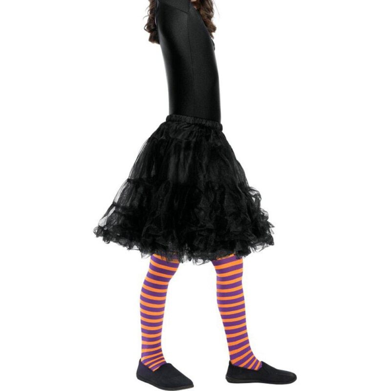 Kinder Mädchen Hexen Strumpfhose | Wicked Witch Strumpfhose Kind - carnivalstore.de