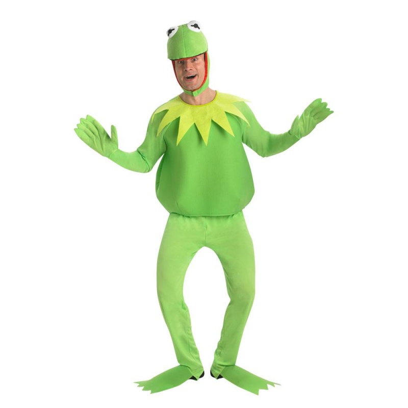 Kermit-Kostüm Die Muppet Show für Herren | Disney Muppets Kermit Kostim - carnivalstore.de