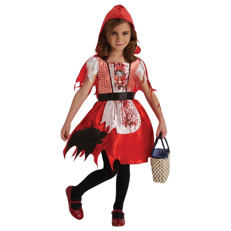 Dead Riding Hood Mädchen Halloween Kostüm | Dead Riding Hood-kostyme - carnivalstore.de