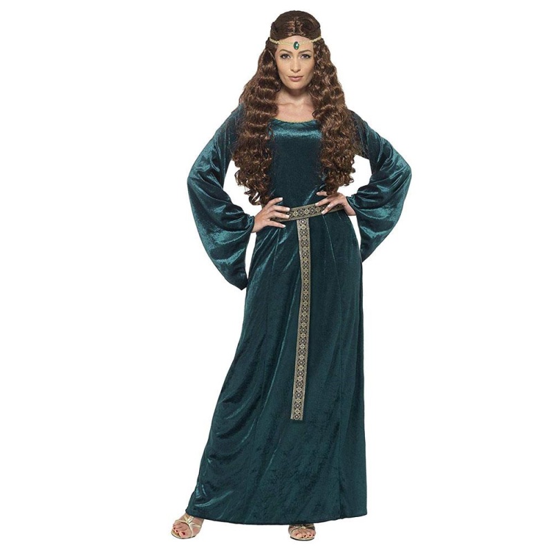 Damen Mittelalterliche Magd Kostüm | Medieval Maid Costume - carnivalstore.de