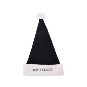 Santa Hat – Bah Humbug Black – carnivalstore.de