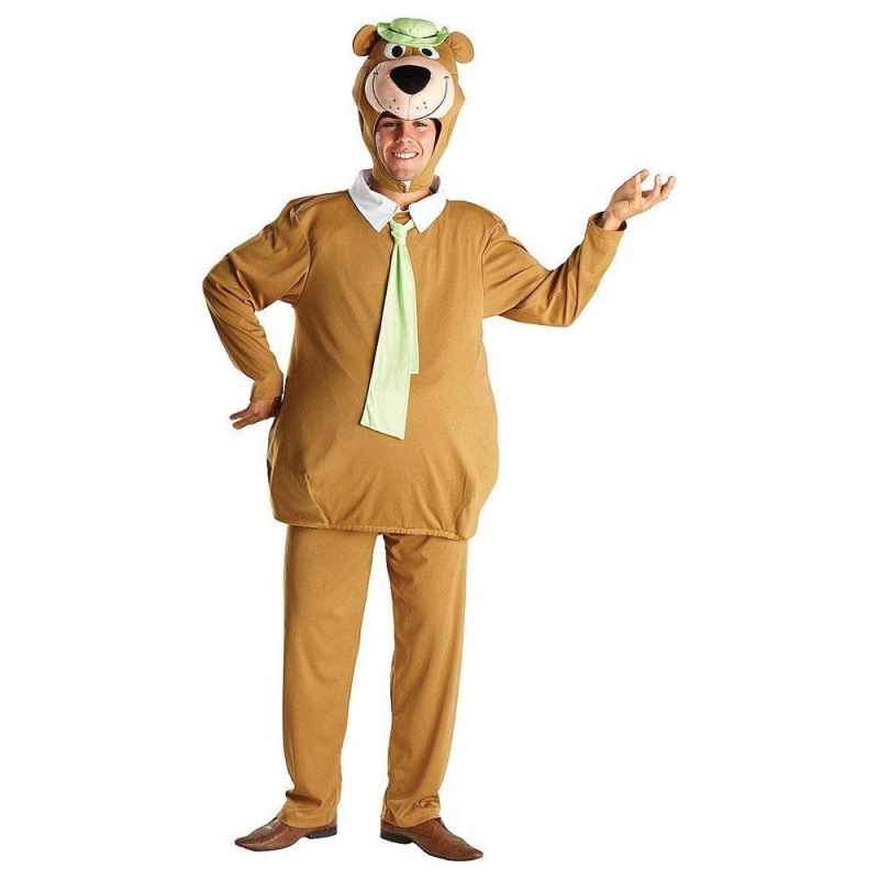 Yogi Bär Kostüm für Erwachsene | Yogibjørnekostyme - carnivalstore.de