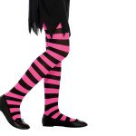 Kinder Mädchen Strumpfhose | Colanti Black Fuchsia - carnivalstore.de