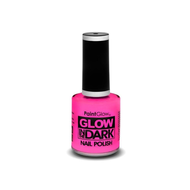 Glow in the Dark Nagellack Pink | Glow in the Dark lak za nohte roza - carnivalstore.de