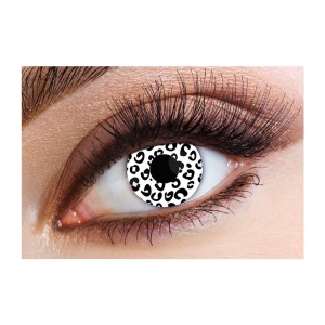White Leopard Contact Lens 1 Day Use Only - carnivalstore.de