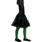 Kinder Mädchen Hexen Strumpfhose | Colanti Wicked Witch Copil - carnivalstore.de