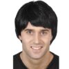 Herren Kurze Perücke | Guy Wig Black Short - carnivalstore.de