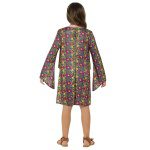 Hippie Kostüm, mit Kleid, Mädchen | Fato de menina hippie com vestido - Carnivalstore.de