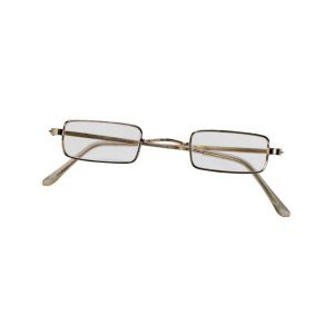 Santa Gläser rund Vater Weihnachten | Lunettes Père Noël carrées - carnivalstore.de