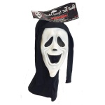 Scream Maske Smiley | Smajli maska ​​i ogrtač - carnivalstore.de