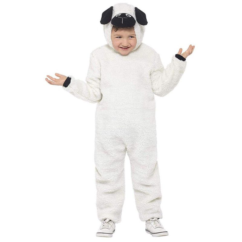 Kinder Unisexe Schäfchen Kostüm | Costume de mouton pour enfants - carnivalstore.de