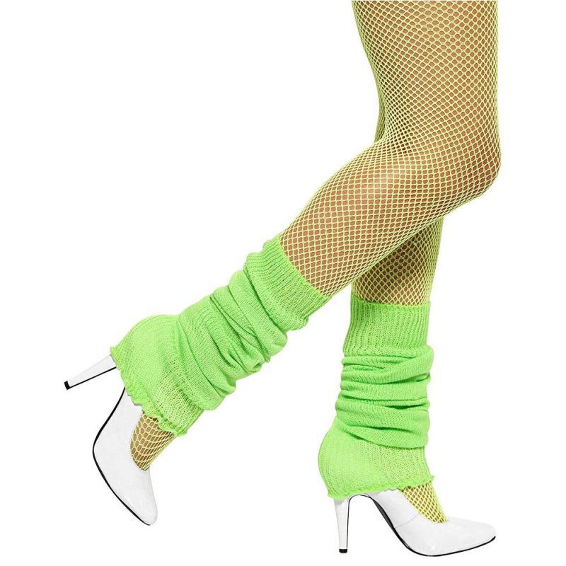 Beinwärmer Grün Neon | Scaldamuscoli Green Neon - Carnivalstore.de