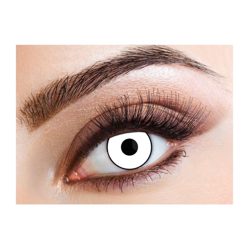 Manson White Lentilles De Contact 1 Jour Uniquement - carnivalstore.de