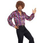 60er Psychedelic CND Shirt Herren Mehrfarbig | 60er Psychedelic CND Shirt - carnivalstore.de