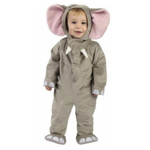 Plüsch Elefanten Kostüm | Toddler Cuddly Elephant Costume - carnivalstore.de