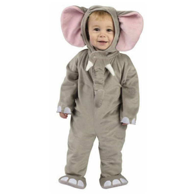 Plüsch Elefanten Kostüm | Kostum za ljubkega slončka za malčke - carnivalstore.de