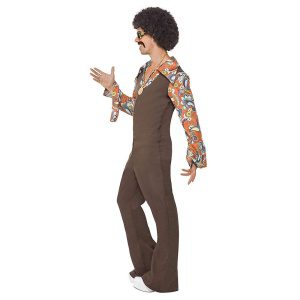 Herren Groovy Boogie Kostüm | Macacão marrom Groovy Boogie Costume - carnavalstore.de