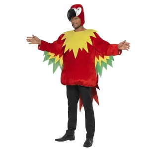 Herren Papagei Kostüm | Kostým papouška - carnivalstore.de