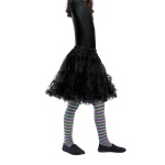 Kinder Mädchen Hexen Strumpfhose Lila und Grün | Wicked Witch Collants Enfant Vert & Violet - carnivalstore.de