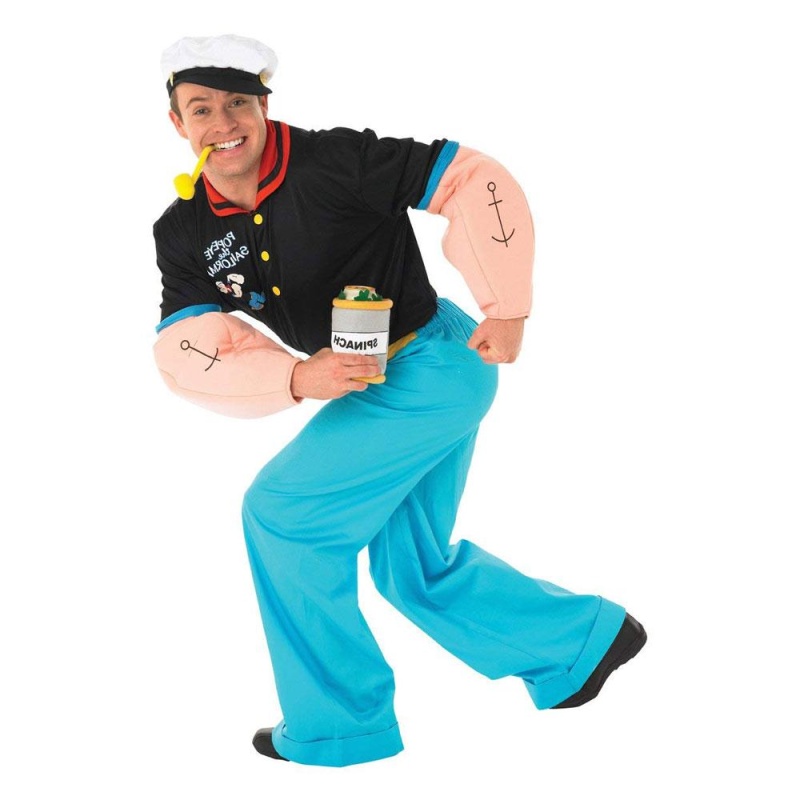 Erwachsener Popeye Kostüm | Popeye Kostüm für Erwachsene - carnivalstore.de