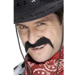 Cowboy Tash autoadesivo nero | Cowboy Tash Nero autoadesivo - Carnivalstore.de