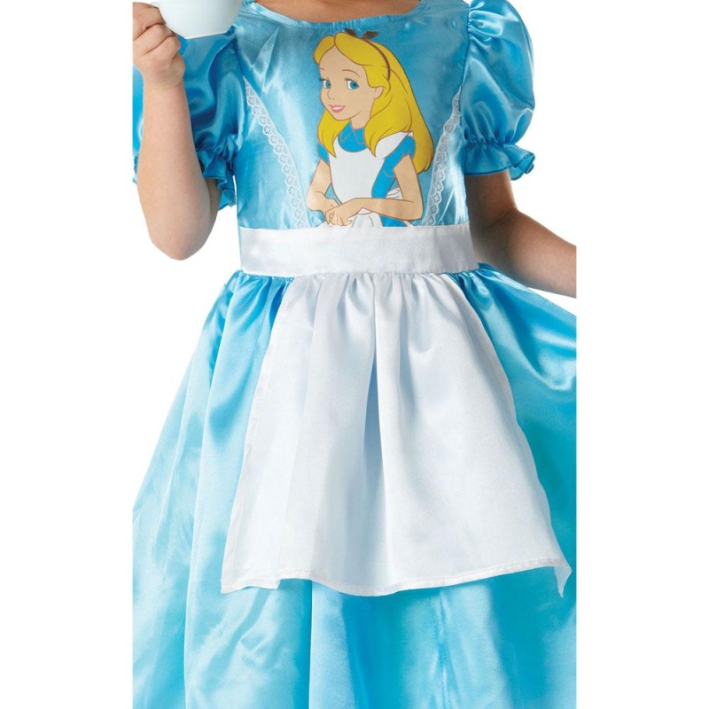 Kostüm Klassische – Alice im Wunderland | Classic Alice in Wonderland Fancy Dress Costume - carnivalstore.de