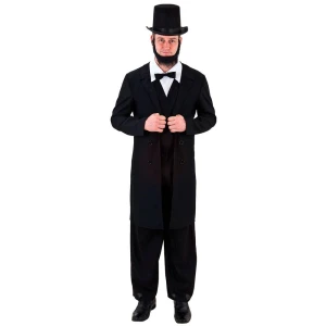 Abraham Lincolni täiskasvanute kostüüm – carnivalstore.de