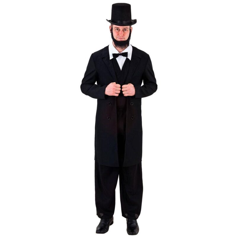 Abraham Lincoln voksenkostume - carnivalstore.de