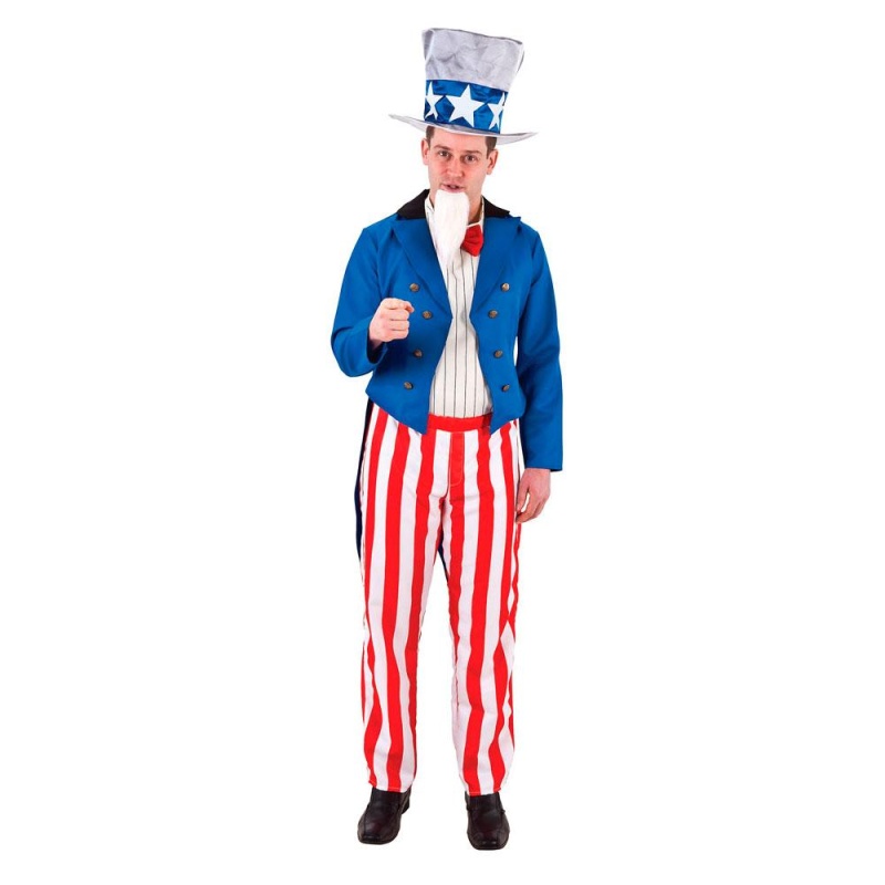 Uncle Sam aikuisten puku - carnivalstore.de