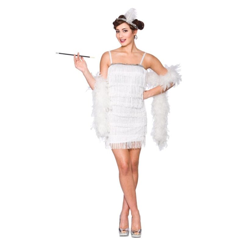 Showtime Flapper Girl White - Carnival Store GmbH