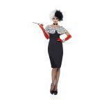 Damen Böse Madame Kostüm | Evil Madame Costume - carnivalstore.de