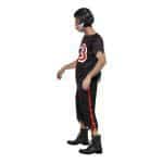 Costume da zombi da football americano del liceo horror - Carnivalstore.de