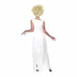 High School Horror Zombie Prom Queen Costume, Hvit - carnivalstore.de