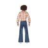 Mens Patchwork Flares, Denim Look - carnivalstore.de