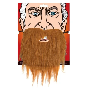 Barba de hombre marrón - Carnival Store GmbH