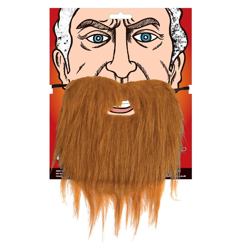 Brown Men's Beard - Carnival Store GmbH